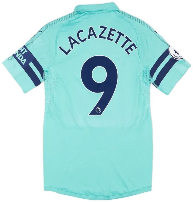 Puma 2018-19 Arsenal Match Issue Third Shirt Lacazette #9