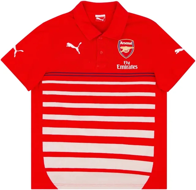 2014-15 Arsenal Puma Polo Shirt - 8/10 - (S)