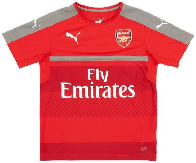 2015-16 Arsenal Puma Training Shirt - 10/10 - (L.Boys)