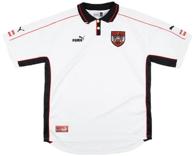 Puma 2000-02 Austria Home Shirt - 6/10 - (XL)