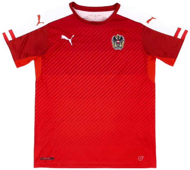 Puma 2016-17 Austria Home Shirt - 8/10 - (XXL.Boys)