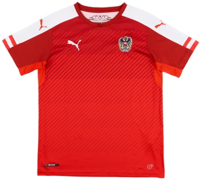 Puma 2016-17 Austria Home Shirt - 9/10 - (XL.Boys)