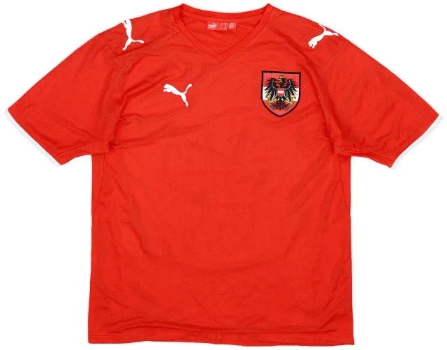 Puma 2008-09 Austria Home Shirt - 6/10 - (XL.Boys)