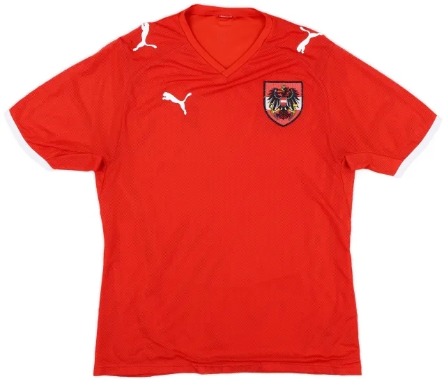Puma 2008-09 Austria Home Shirt - 7/10 - (M)