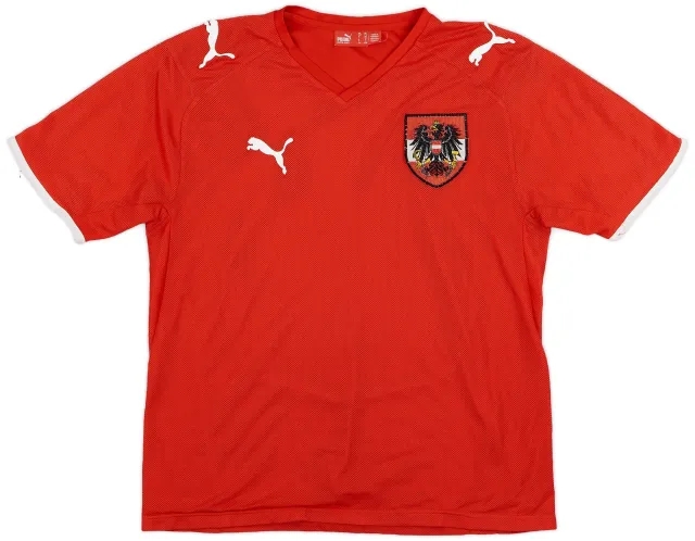 Puma 2008-09 Austria Home Shirt - 6/10 - (XL.Boys)