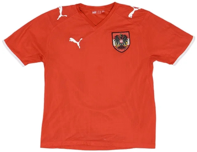 Puma 2008-09 Austria Home Shirt - 5/10 - (L.Boys)