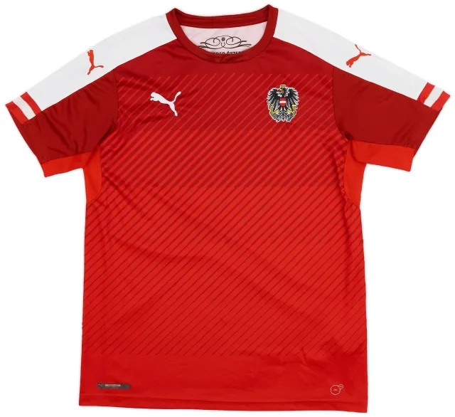 Puma 2016-17 Austria Home Shirt - 9/10 - (XL.Boys)