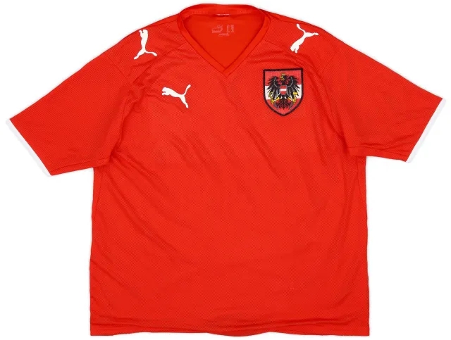Puma 2008-09 Austria Home Shirt - 8/10 - (XL.Boys)