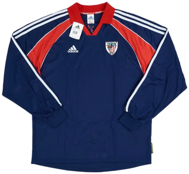adidas 1999-01 Athletic Bilbao Player Issue Away Shirt (L)