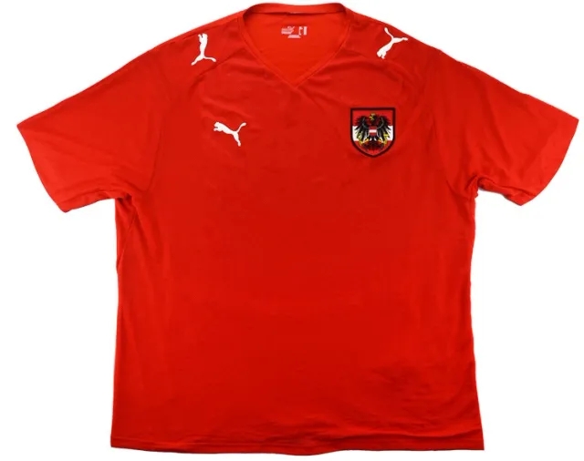 Puma 2008-09 Austria Home Shirt - 8/10 - (S)