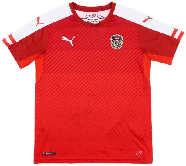 Puma 2016-17 Austria Home Shirt - 6/10 - (XL.Boys)