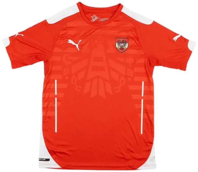 Puma 2014-16 Austria Home Shirt - 8/10 - (XL.Boys)