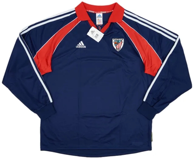 adidas 1999-01 Athletic Bilbao Player Issue Away L/S Shirt (L)