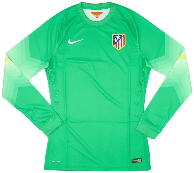Nike 2014-15 Atletico Madrid Player Issue GK Shirt - 8/10 - (M)