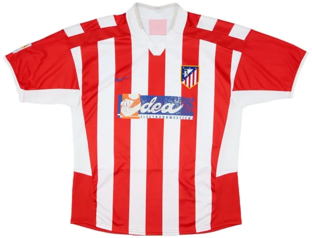 Nike 2002-03 Atletico Madrid Home Shirt - 5/10 - (L)