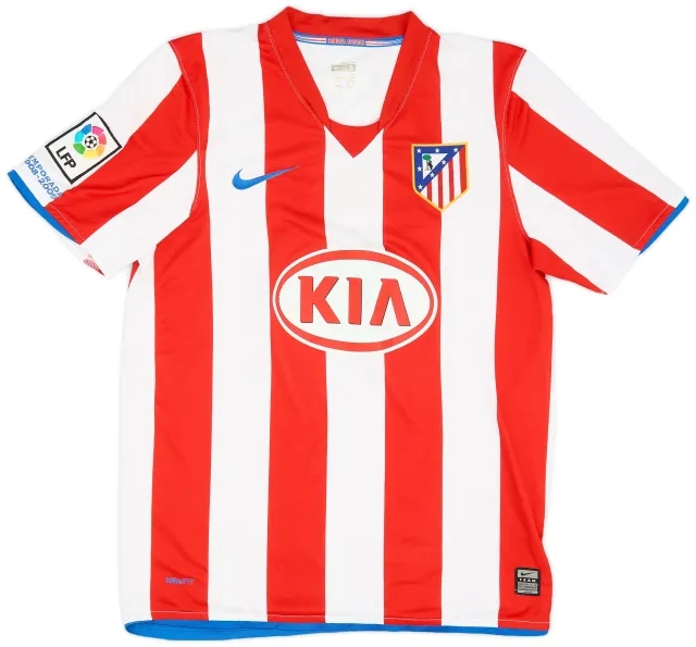 Nike 2008-09 Atletico Madrid Home Shirt - 6/10 - (S)
