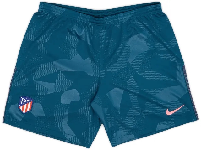 Nike 2017-18 Atletico Madrid Third Shorts - 9/10 - (XL)