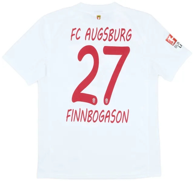 Nike 2015-16 Augsburg Home Shirt Finnbogason #27 - 6/10 - (M)