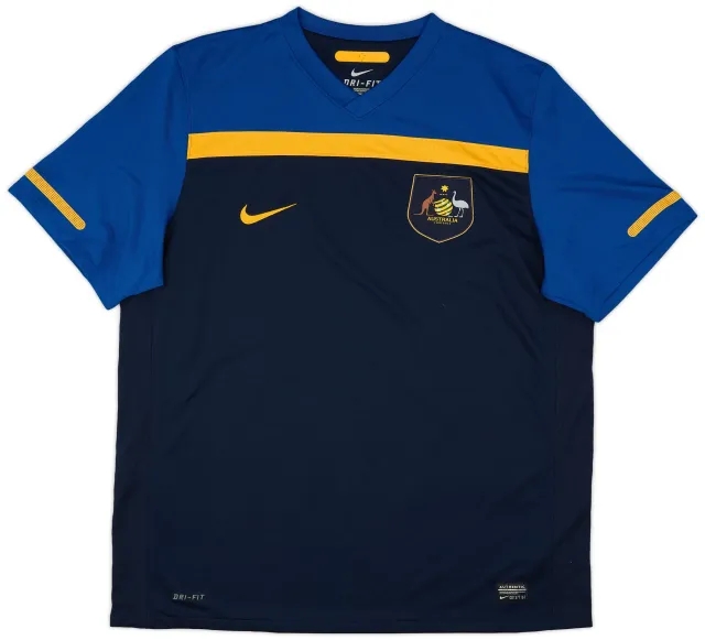 Nike 2010-11 Australia Away Shirt - 8/10 - (XL)