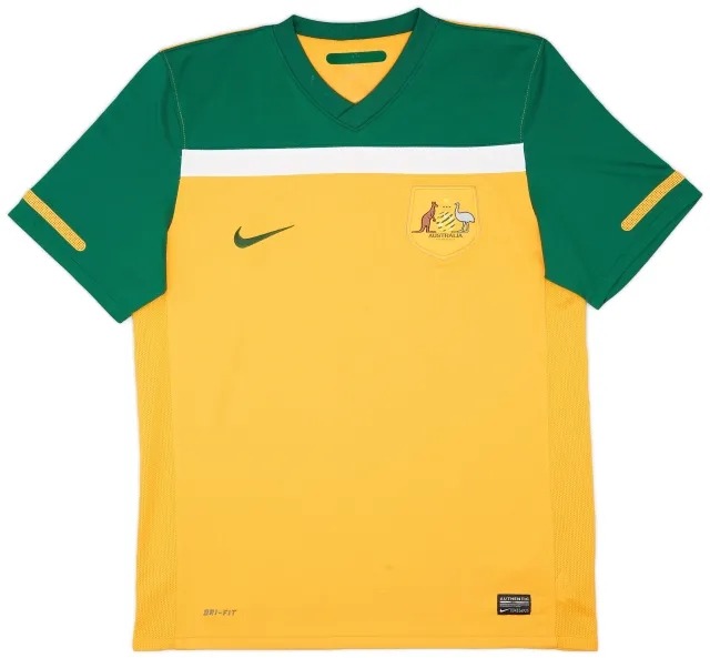 Nike 2010-11 Australia Home Shirt - 9/10 - (M)