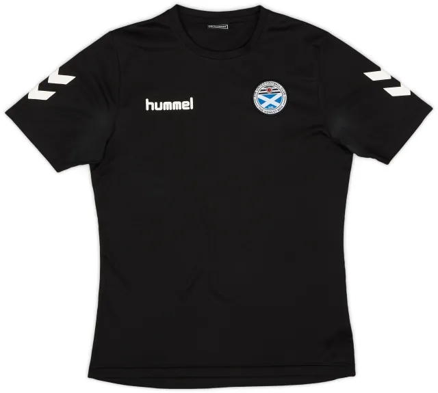 2022-23 Ayr United Hummel Training Shirt - 9/10 - (M)
