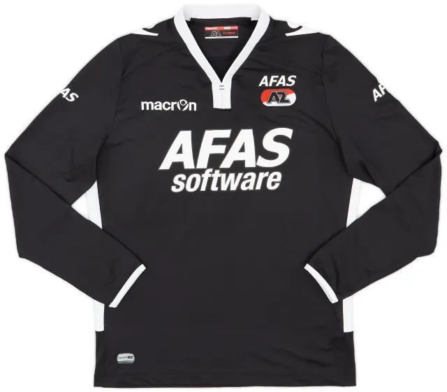 Hummel 2014-15 AZ Alkmaar Away L/S Shirt - 7/10 - (S)