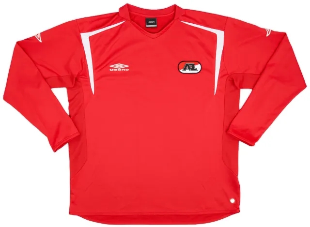 Umbro 2005-06 AZ Alkmaar Home L/S Shirt - 9/10 - (XL)