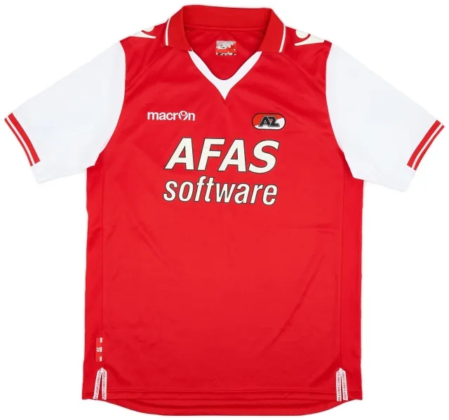 Macron 2012-13 AZ Alkmaar Home Shirt - 6/10 - (XL)