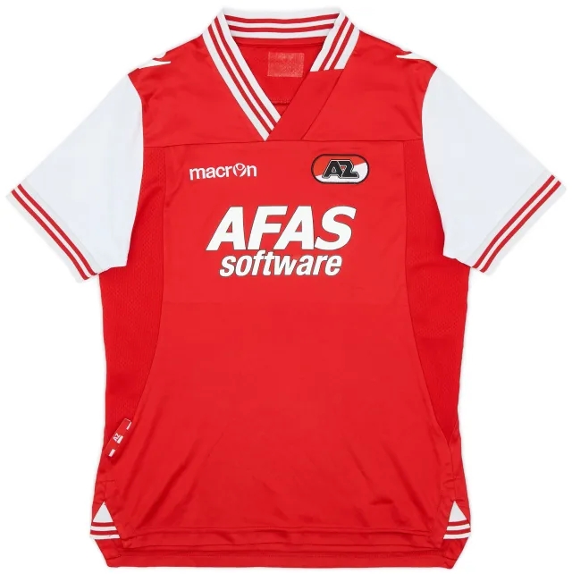 Macron 2013-14 AZ Alkmaar Home Shirt - 6/10 - (XL.Boys)