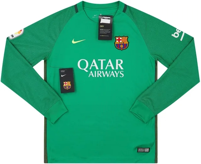 Nike 2016-17 Barcelona GK Shirt XL.Kids