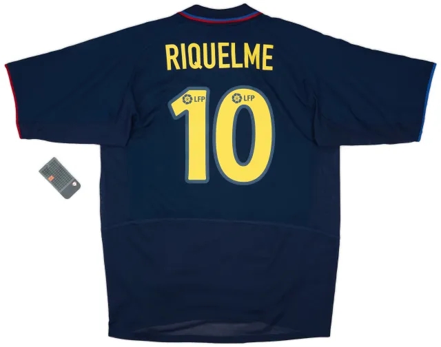 Nike 2002-03 Barcelona Player Issue Away Shirt Riquelme #10 (XL)
