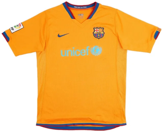 Nike 2006-08 Barcelona Away Shirt - 6/10 - (XL.Boys)