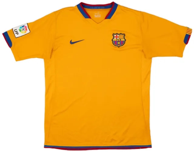 Nike 2006-08 Barcelona Away Shirt - 8/10 - (M.Boys)