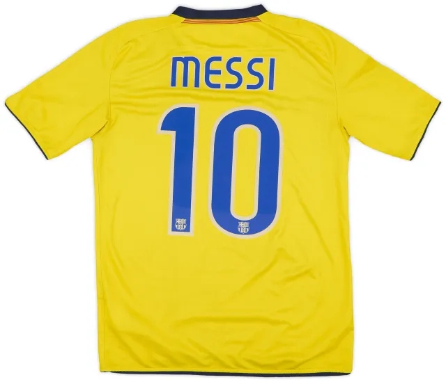 Nike 2008-10 Barcelona Away Shirt Messi #10 - 6/10 - (M)