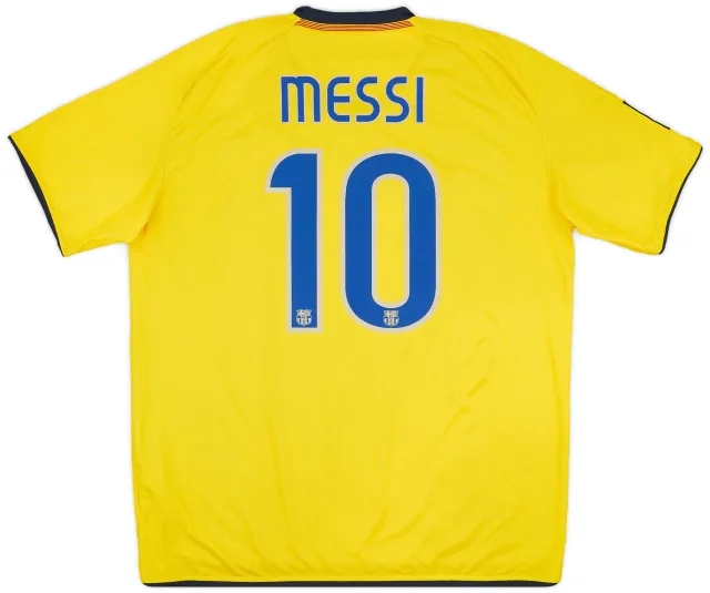 Nike 2008-10 Barcelona Away Shirt Messi #10 - 7/10 - (S)