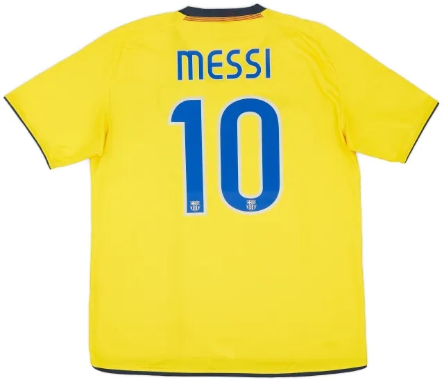 Nike 2008-10 Barcelona Away Shirt Messi #10 - 7/10 - (L)
