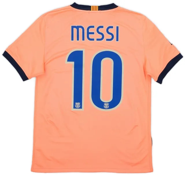 Nike 2009-10 Barcelona Away Shirt Messi #10 - 7/10 - (S)