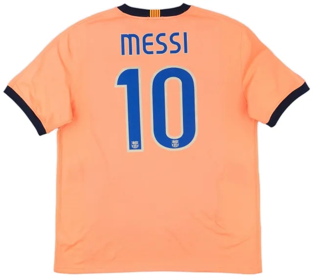 Nike 2009-10 Barcelona Away Shirt Messi #10 - 8/10 - (M)