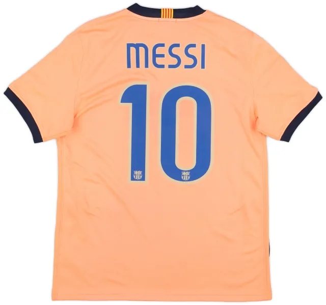Nike 2009-10 Barcelona Away Shirt Messi #10 - 6/10 - (M)