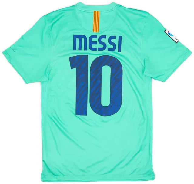 Nike 2010-11 Barcelona Away Shirt Messi #10 - 9/10 - (S)