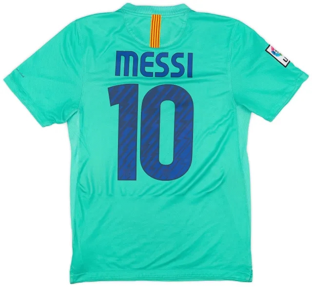 Nike 2010-11 Barcelona Away Shirt Messi #10 - 8/10 - (S)
