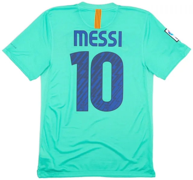 Nike 2010-11 Barcelona Away Shirt Messi #10 - 8/10 - (S)