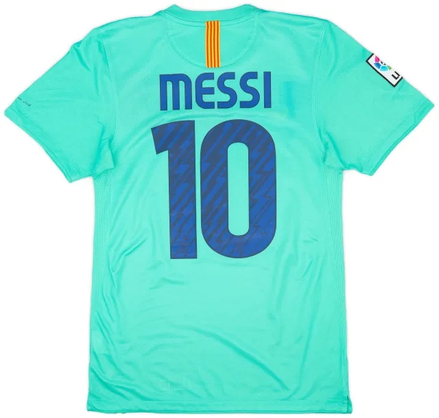 Nike 2010-11 Barcelona Away Shirt Messi #10 - 9/10 - (S)