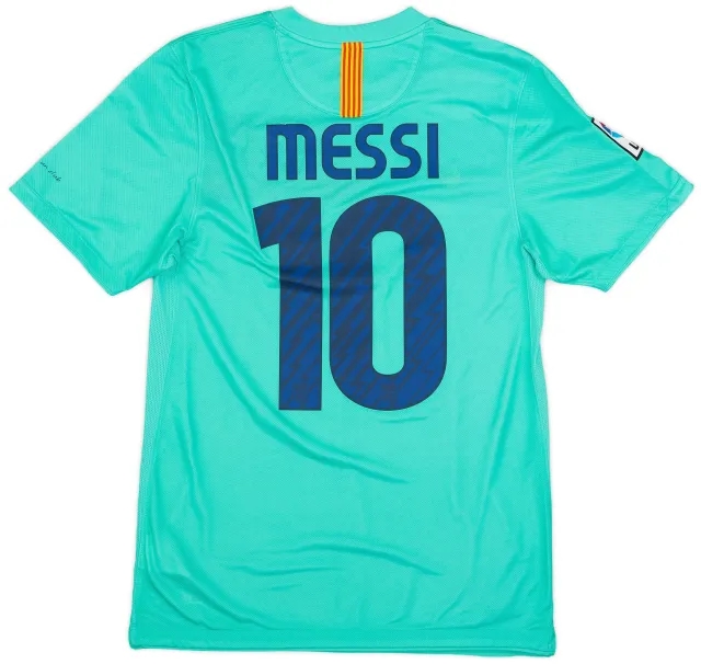 Nike 2010-11 Barcelona Away Shirt Messi #10 - 9/10 - (S)