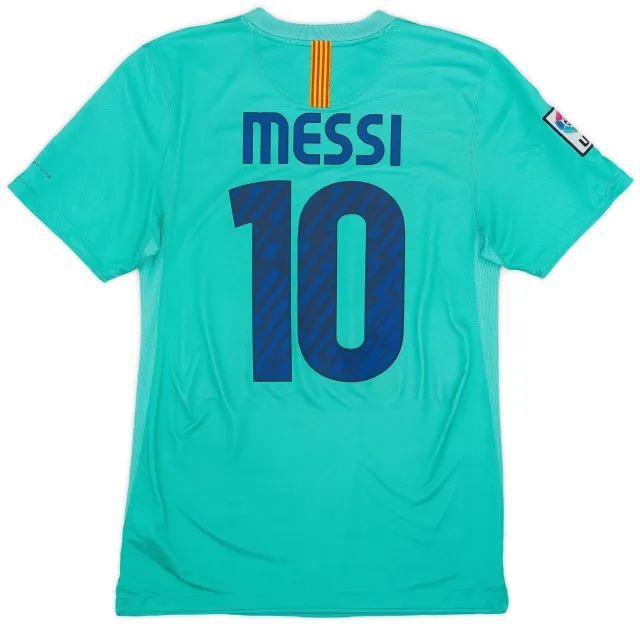 Nike 2010-11 Barcelona Away Shirt Messi #10 - 7/10 - (S)