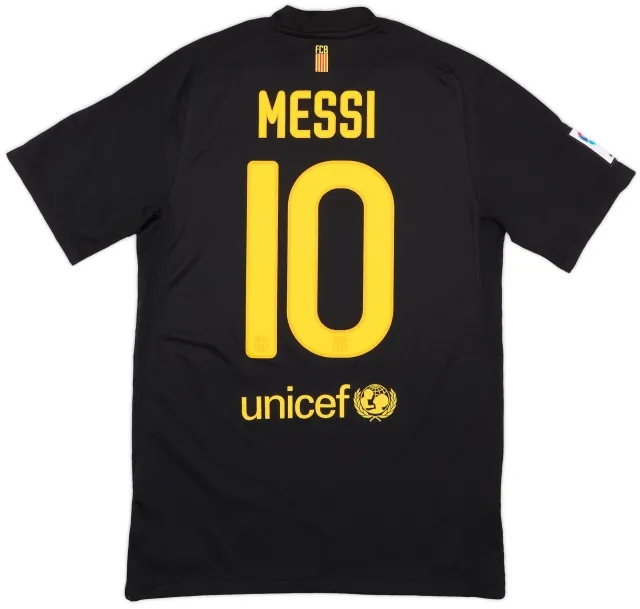 Nike 2011-12 Barcelona Away Shirt Messi #10 - 9/10 - (S)
