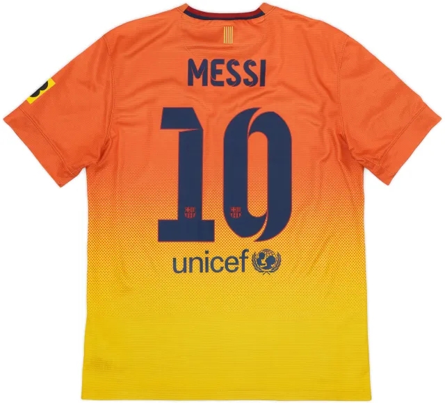 Nike 2012-13 Barcelona Away Shirt Messi #10 - 8/10 - (M)