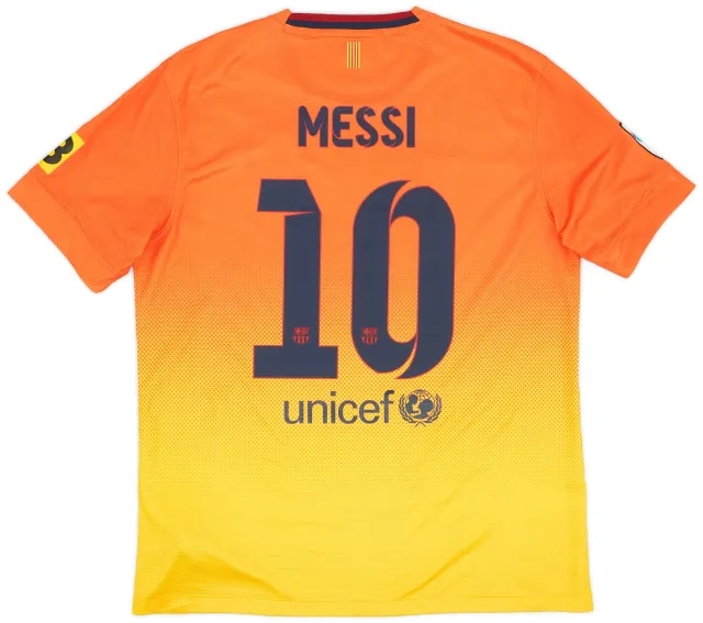 Nike 2012-13 Barcelona Away Shirt Messi #10 - 6/10 - (L)