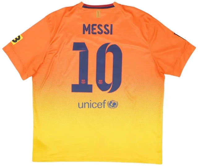 Nike 2012-13 Barcelona Away Shirt Messi #10 - 7/10 - (XXL)