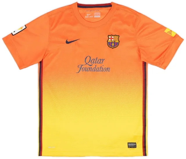 Nike 2012-13 Barcelona Away Shirt - 8/10 - (XL.Boys)